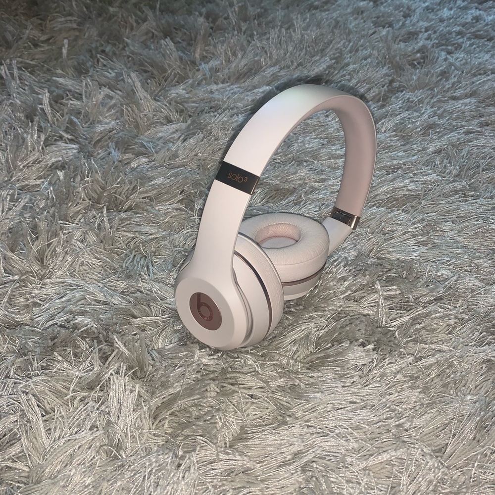 Rose Gold BEATS Headphones